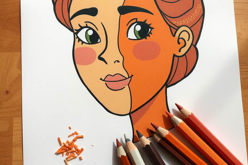How to Color Skin With Colored Pencils: Any Skin Tone