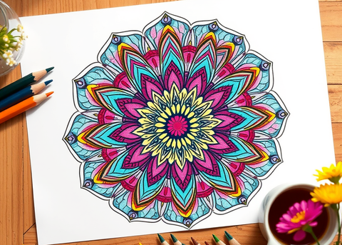 Stress Relief Coloring Pages for Adults: What the Research Says