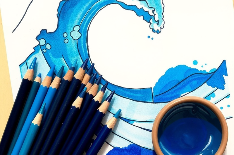 What Colors Make Blue? How to Mix Blue for Coloring Pages
