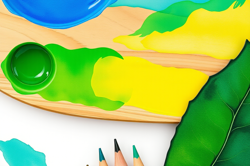 What Colors Make Green? A Color Mixing Guide for Coloring Pages